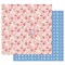 Prima Marketing Inc Jn Traveling Girl 12x12 Sheet - Smell The Flowers - 10 Sheet - With Foil Details / Paper 655350912802